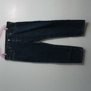 Levi's Strauss 505 size W38 L30 men's blue denim jeans.